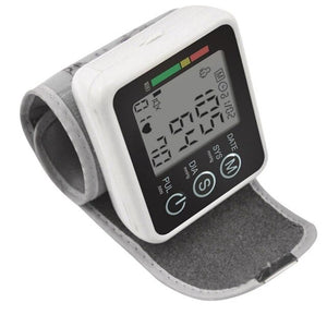 LED Pulse Meter Digital Lcd Wrist Blood Pressure Arm Monitors Sphygmomanometer Household Health Care Device Medical Electronic