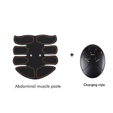 Charger l&#39;image dans la galerie, Rechargeable Muscle Stimulator Trainer Massage EMS Abs Abdominal Fitness Equipment Body Slimming Machine Fat Burn Training Hip