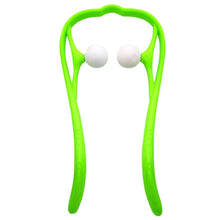 Charger l&#39;image dans la galerie, New Hot 3 colors Plastic Pressure Point Therapy Neck Massager Shoulder Dual Trigger Massage DC88