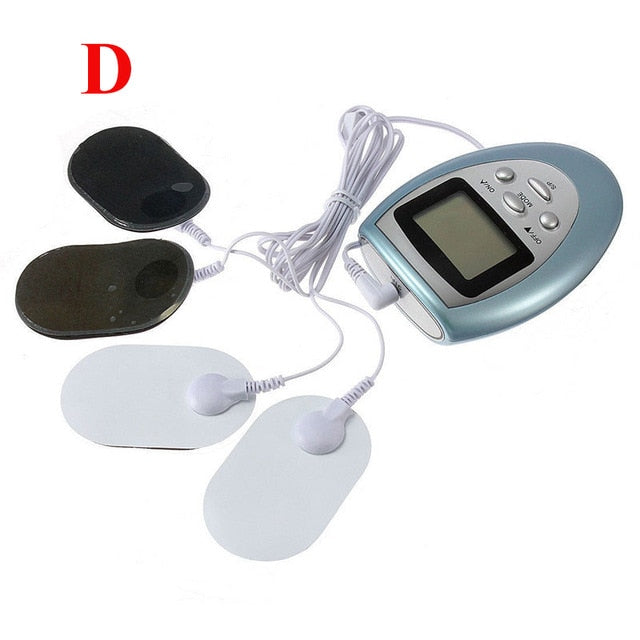 Newest TENS Body Massager Electrical Vibrating Meridian Pulse Muscle Stimulator Electrotherapy Physical Therapy Pain Relief