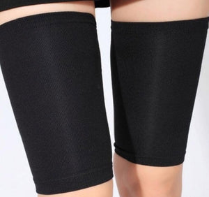 Men Woman Leg Shaper Sauna Sweat Thigh Calories off Warmer Slender Slimming Wraps Legs Fat Thermo Neoprene Compress Massage Belt