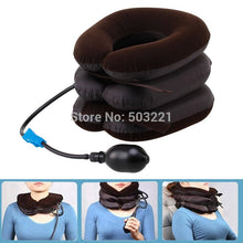 Charger l&#39;image dans la galerie, Inflatable Neck Massage Pillow Health Care Neck Relaxation Cervical Soft Neck Device Cervical Traction Comfortable Device Drop